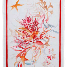 Strofinaccio 50x70 in Lino Tessitura Toscana Telerie Ondiva - Biancheria da sogno Pedata