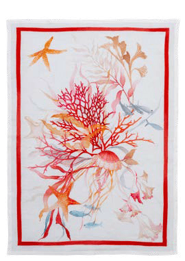 Strofinaccio 50x70 in Lino Tessitura Toscana Telerie Ondiva - Biancheria da sogno Pedata