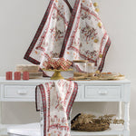 Strofinaccio In Lino Blumarine Festa - Biancheria da sogno Pedata