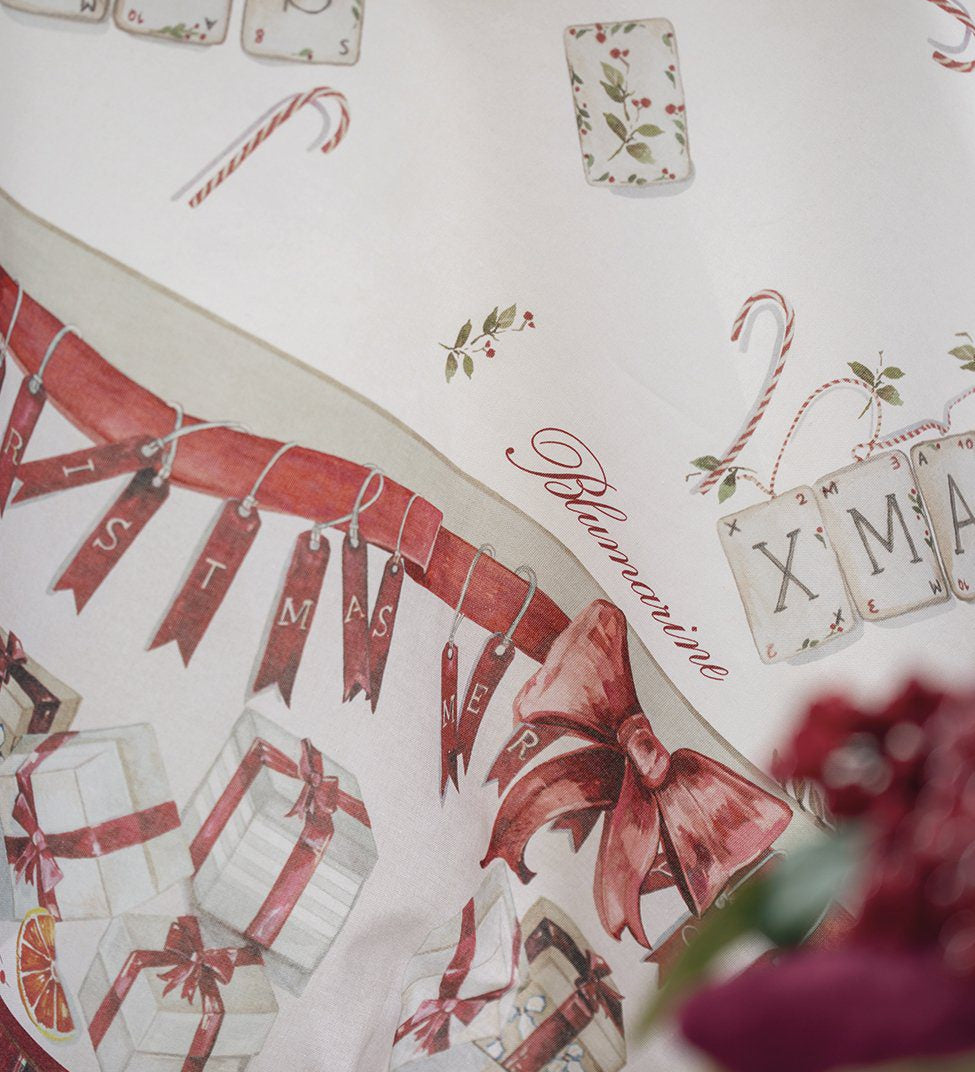 Strofinaccio In Lino Blumarine Festa - Biancheria da sogno Pedata