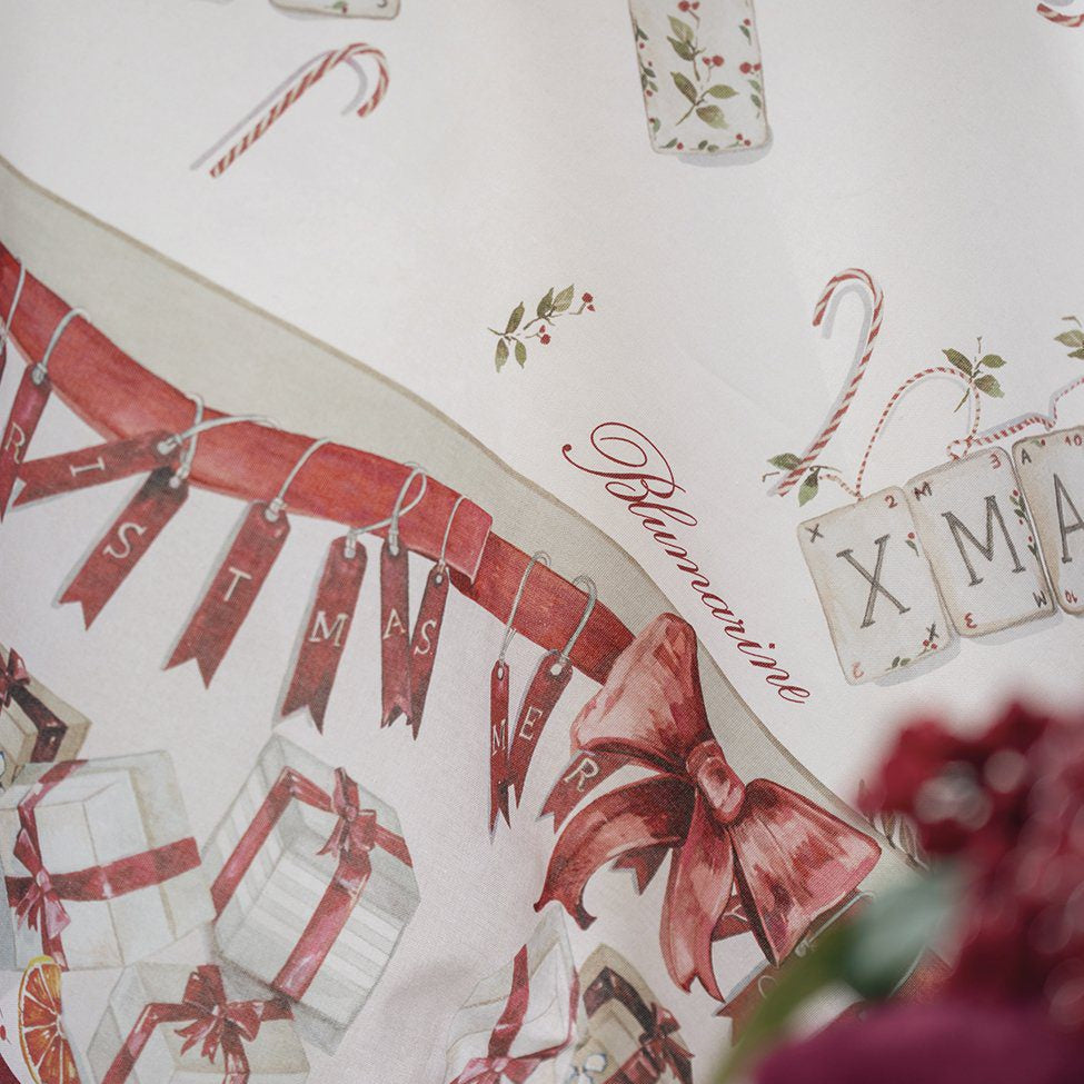 Strofinaccio In Lino Blumarine Festa - Biancheria da sogno Pedata