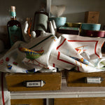 Strofinaccio In Lino Tessitura Toscana Telerie Air Christmas - Biancheria da sogno Pedata