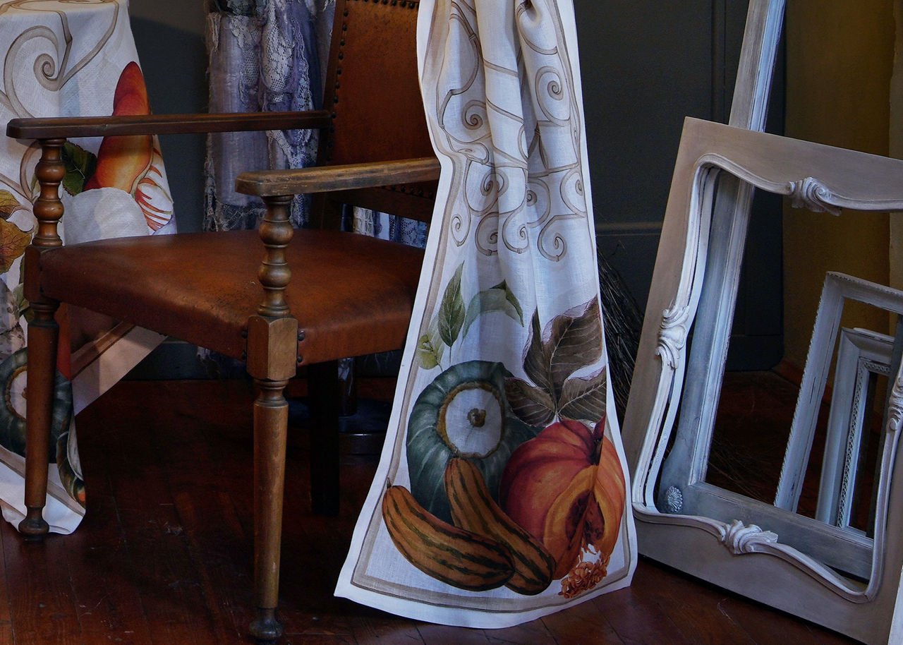 Strofinaccio In Lino Tessitura Toscana Telerie Cenerentola - Biancheria da sogno Pedata