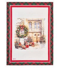 Strofinaccio Nuvole di Stoffa 50x70cm - Christmas is Coming - Biancheria da sogno Pedata