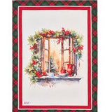 Strofinaccio Nuvole di Stoffa 50x70cm - Christmas is Coming - Biancheria da sogno Pedata