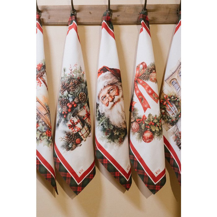 Strofinaccio Nuvole di Stoffa 50x70cm - Christmas is Coming - Biancheria da sogno Pedata