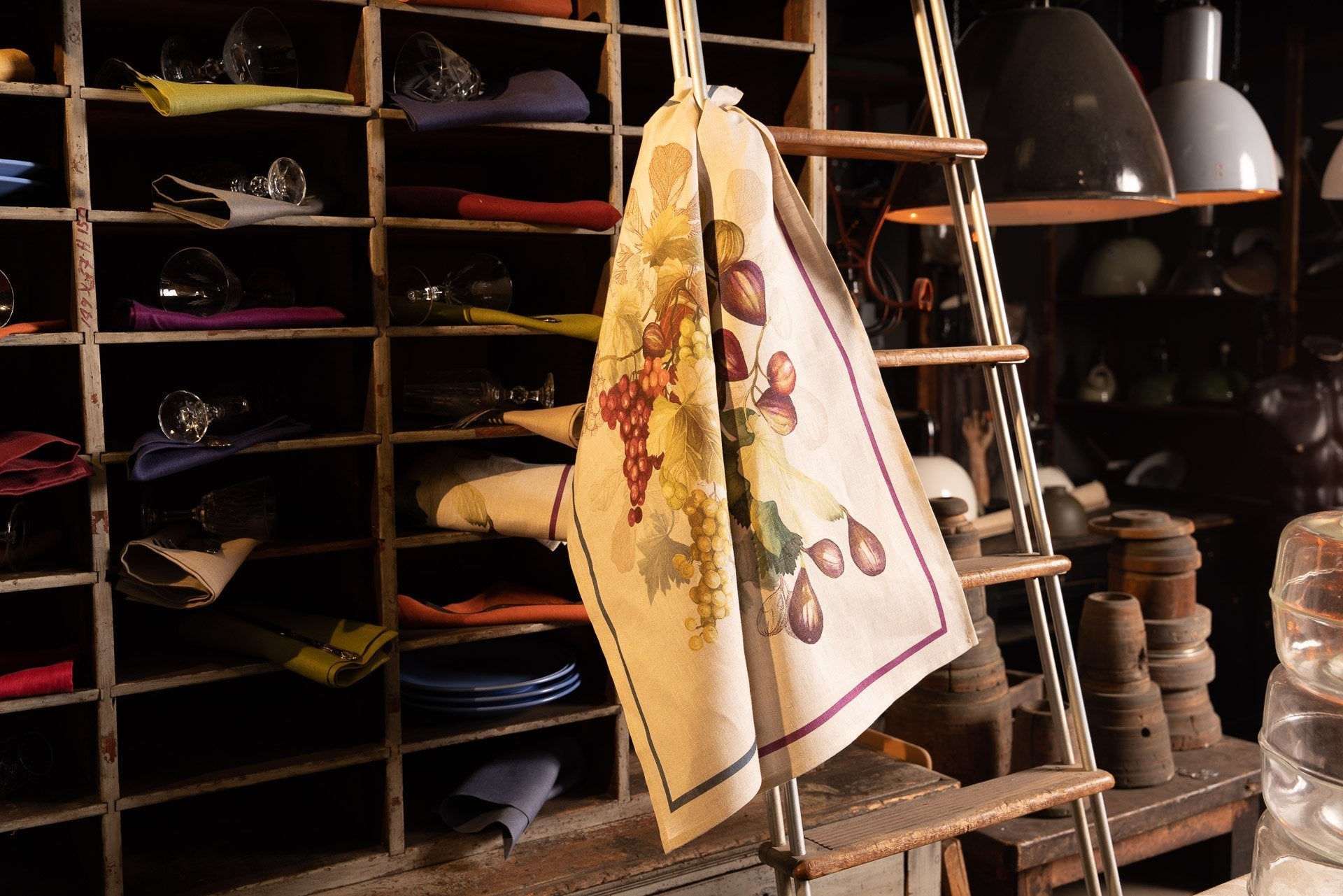 Strofinaccio Tessitura Toscana Telerie Marea - Stella - Biancheria da sogno Pedata