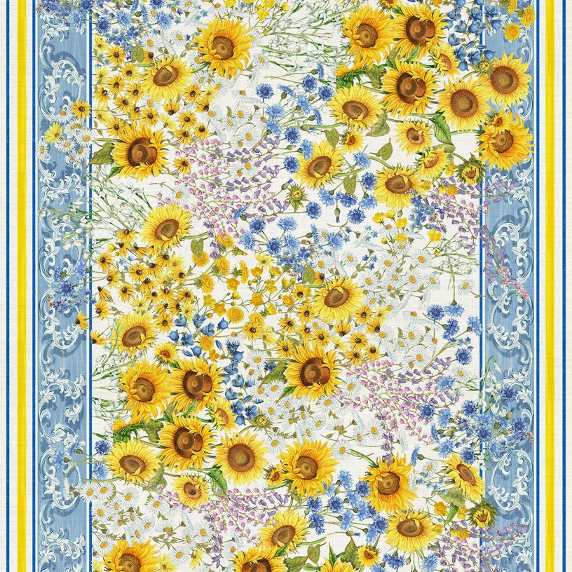 Sungarden Tovaglia Di Lino Tessitura Toscana 12 posti - Biancheria da sogno Pedata