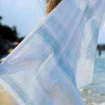 Telo Mare 100x180cm in Microspugna Blumarine Acqua - Biancheria da sogno Pedata