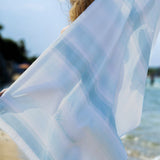 Telo Mare 100x180cm in Microspugna Blumarine Acqua - Biancheria da sogno Pedata