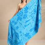 Telo Mare 90x160cm Spugna Velour Noi Di Notte AE522 - Biancheria da sogno Pedata