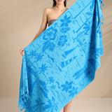 Telo Mare 90x160cm Spugna Velour Noi Di Notte AE522 - Biancheria da sogno Pedata