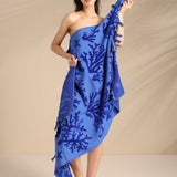 Telo Mare 90x160cm Spugna Velour Noi Di Notte AE523 - Biancheria da sogno Pedata