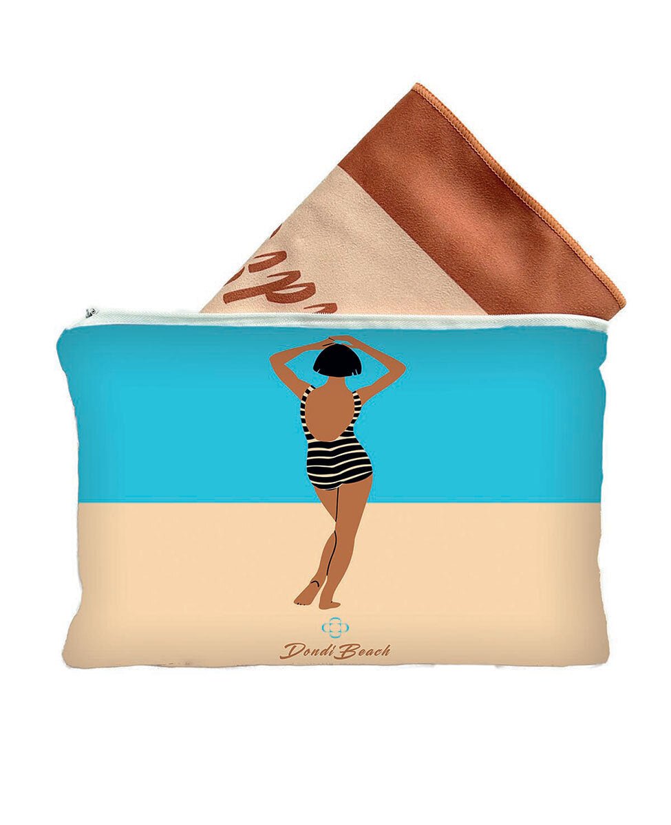 Telo Mare Microfibra 100x180 Dondi Aloha - Biancheria da sogno Pedata