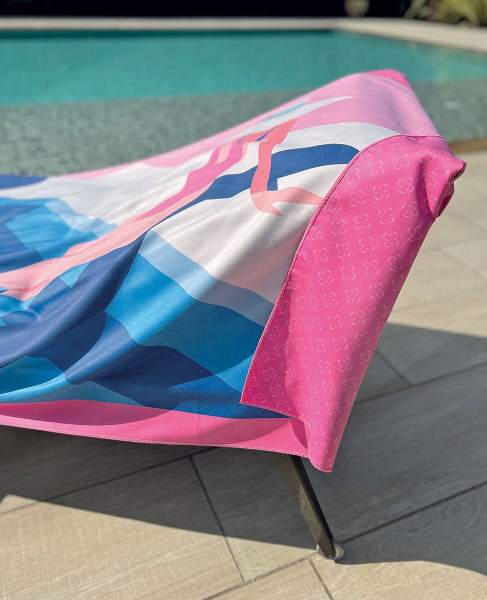 Telo Mare Microfibra 100x180 Dondi Antibes - Biancheria da sogno Pedata
