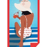 Telo Mare Microfibra 100x180 Dondi Copacabana - Biancheria da sogno Pedata
