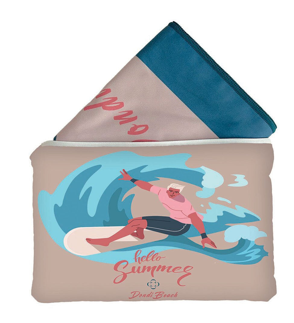 Telo Mare Microfibra 100x180 Dondi SurfSide - Biancheria da sogno Pedata