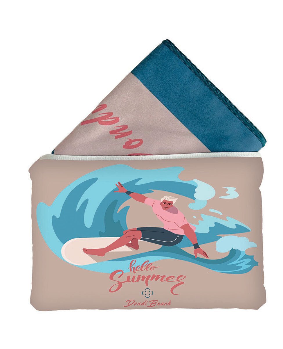 Telo Mare Microfibra 100x180 Dondi SurfSide - Biancheria da sogno Pedata
