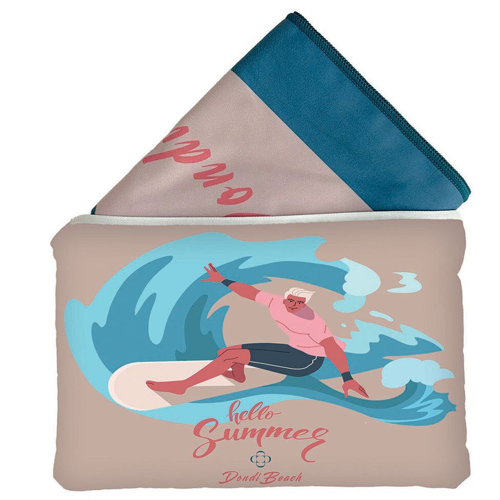 Telo Mare Microfibra 100x180 Dondi SurfSide - Biancheria da sogno Pedata