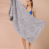 Telo Mare Spugna Velour Noi di Notte AE0472 - Biancheria da sogno Pedata