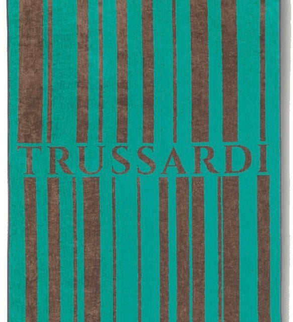 Telo Mare Trussardi Logo Line - Biancheria da sogno Pedata