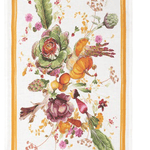 Tessitura Toscana Strofinaccio 50x70Cm in Lino Stampato Hortus - Biancheria da sogno Pedata