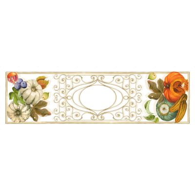 Tessitura Toscana Telerie Runner 50x170cm in Lino Cenerentola - Biancheria da sogno Pedata