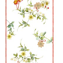 Tessitura Toscana Telerie Runner In Lino 45x170 Marzapepe - Biancheria da sogno Pedata