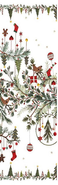 Tessitura Toscana Telerie Runner In Lino 45x170 Rudy - Biancheria da sogno Pedata