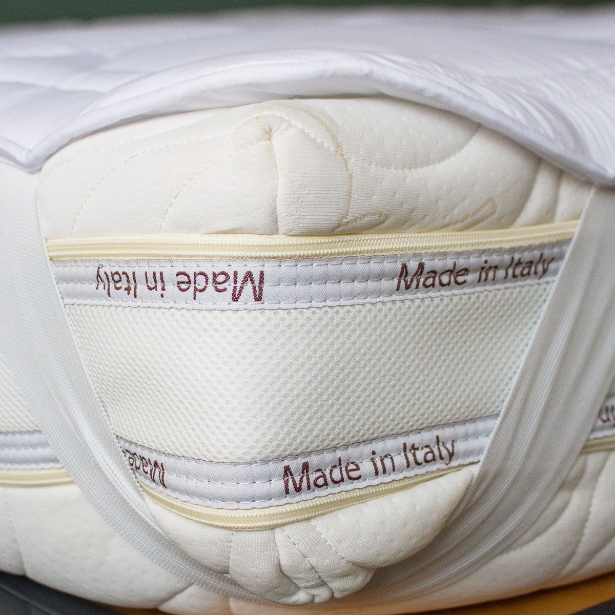 Topper Matrimoniale Maestri Cotonieri Mont Blanc - Biancheria da sogno Pedata