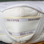 Topper Matrimoniale Maestri Cotonieri Mont Blanc - Biancheria da sogno Pedata