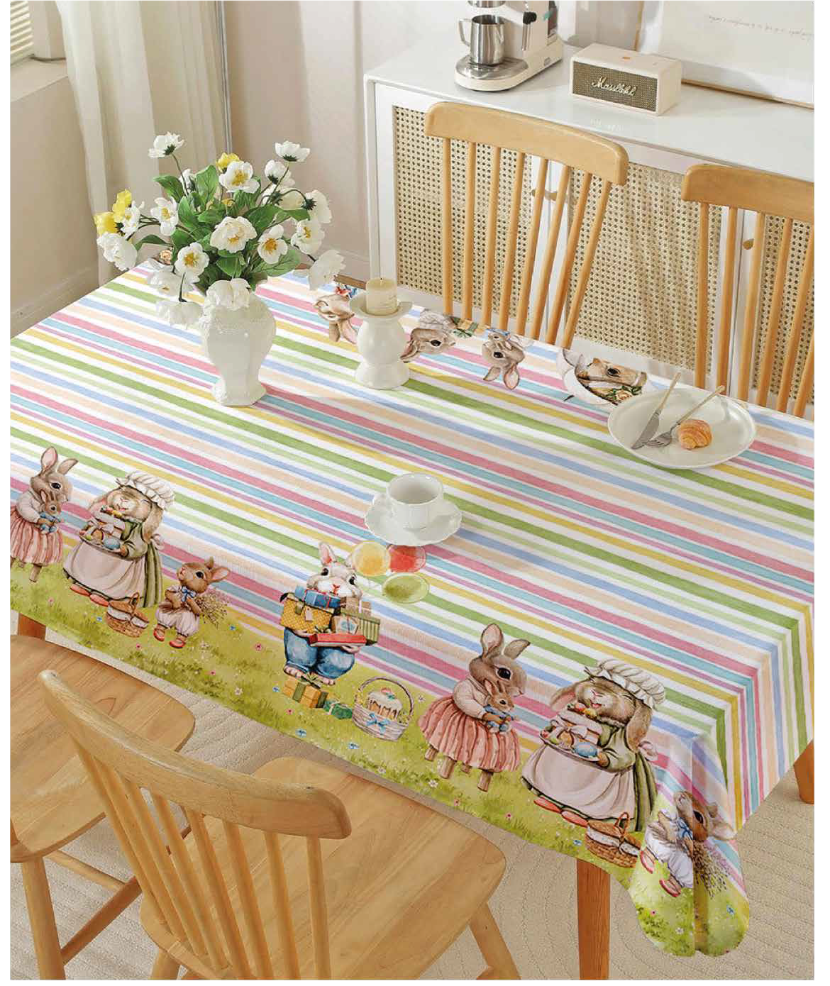 Tovaglia Antimacchia Maestri Cotonieri Pasquale - Biancheria da sogno Pedata