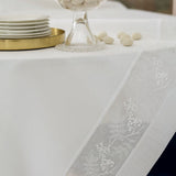 Tovaglia Blumarine Cerimonia 175x300 - Biancheria da sogno Pedata