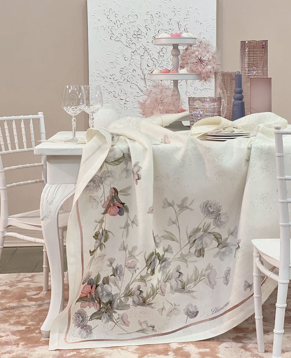 Tovaglia Blumarine Liala 170x270 - Biancheria da sogno Pedata