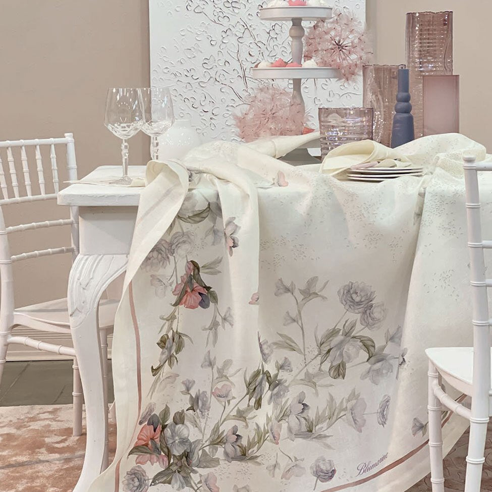 Tovaglia Blumarine Liala 170x270 - Biancheria da sogno Pedata
