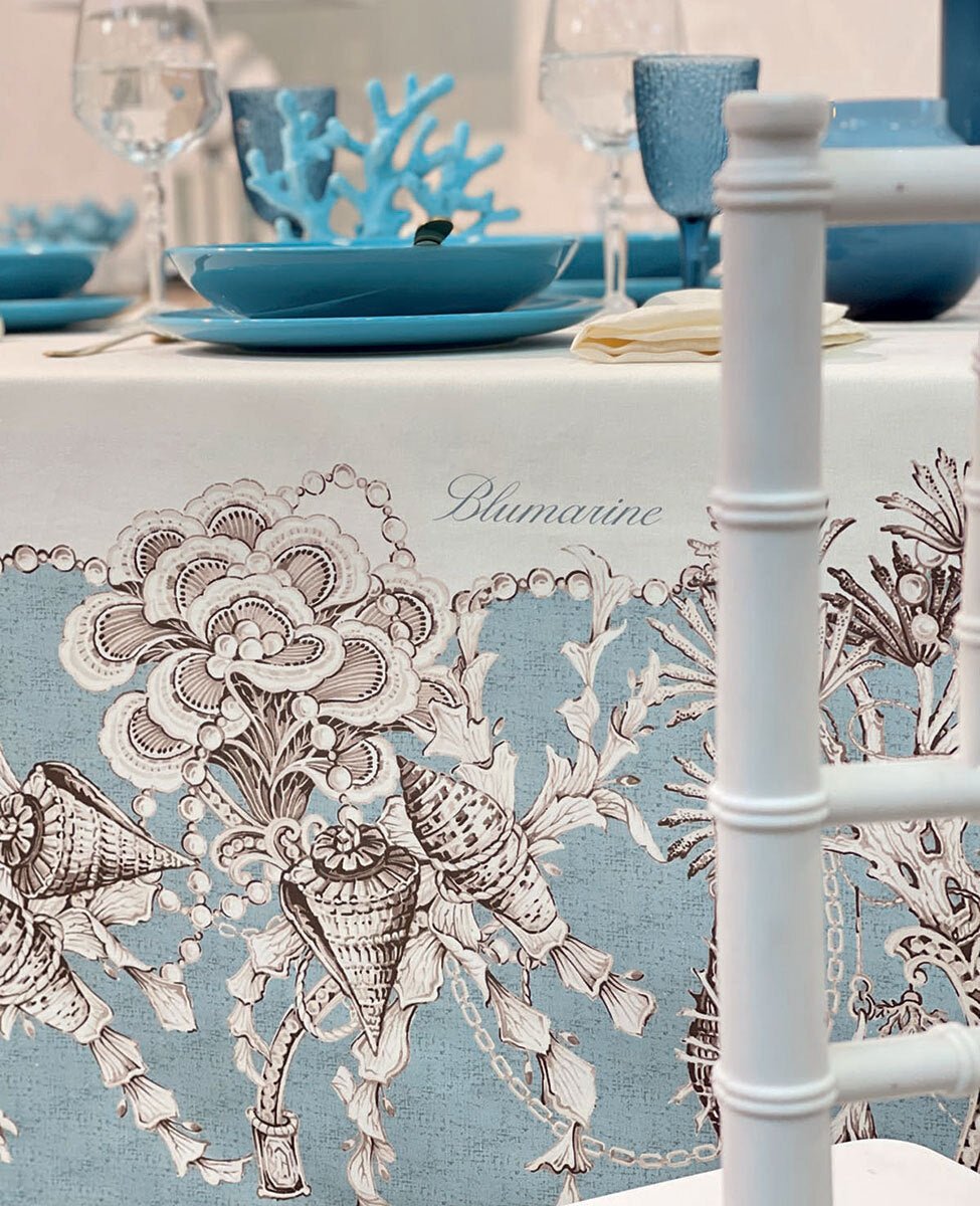 Tovaglia Blumarine Mariluna 170x270 - Biancheria da sogno Pedata