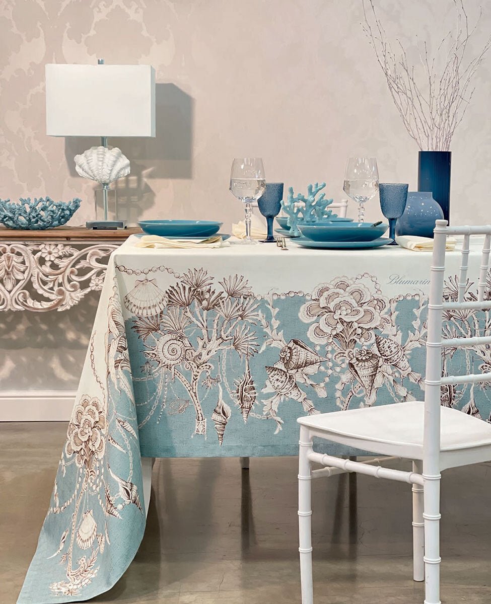 Tovaglia Blumarine Mariluna 170x270 - Biancheria da sogno Pedata