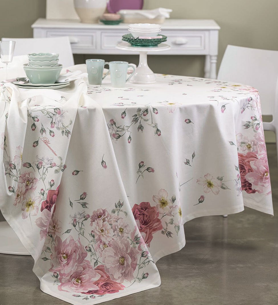 Tovaglia Blumarine Zelda 170x270 - Biancheria da sogno Pedata