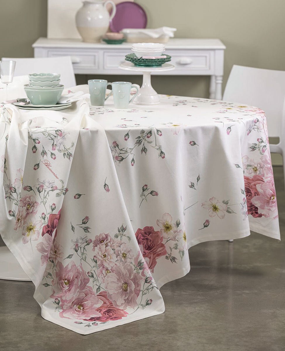 Tovaglia Blumarine Zelda 170x270 - Biancheria da sogno Pedata