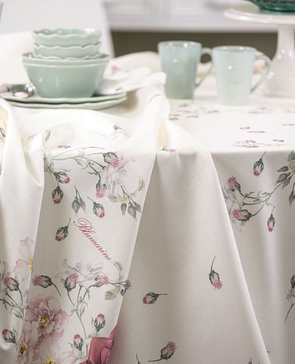 Tovaglia Blumarine Zelda 170x270 - Biancheria da sogno Pedata
