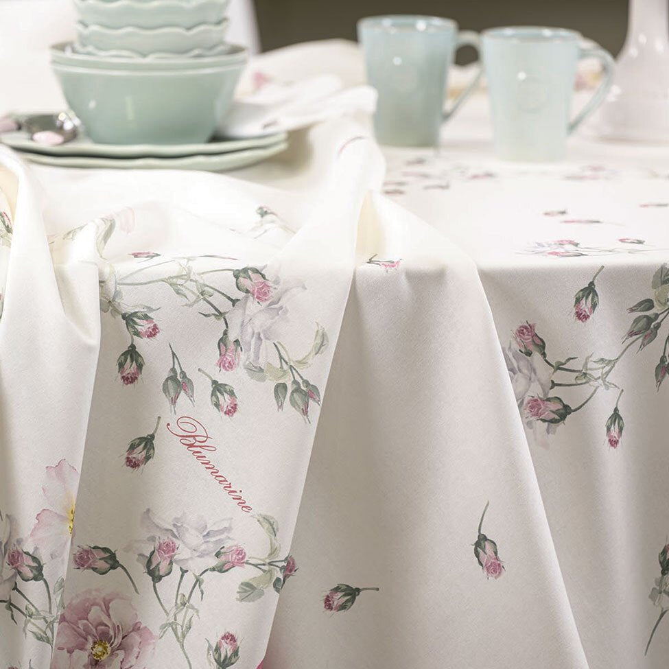 Tovaglia Blumarine Zelda 170x270 - Biancheria da sogno Pedata