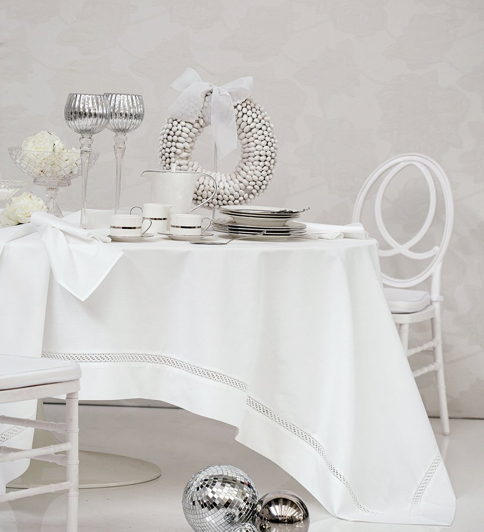 Tovaglia Contessa 180x300 Blumarine - Biancheria da sogno Pedata