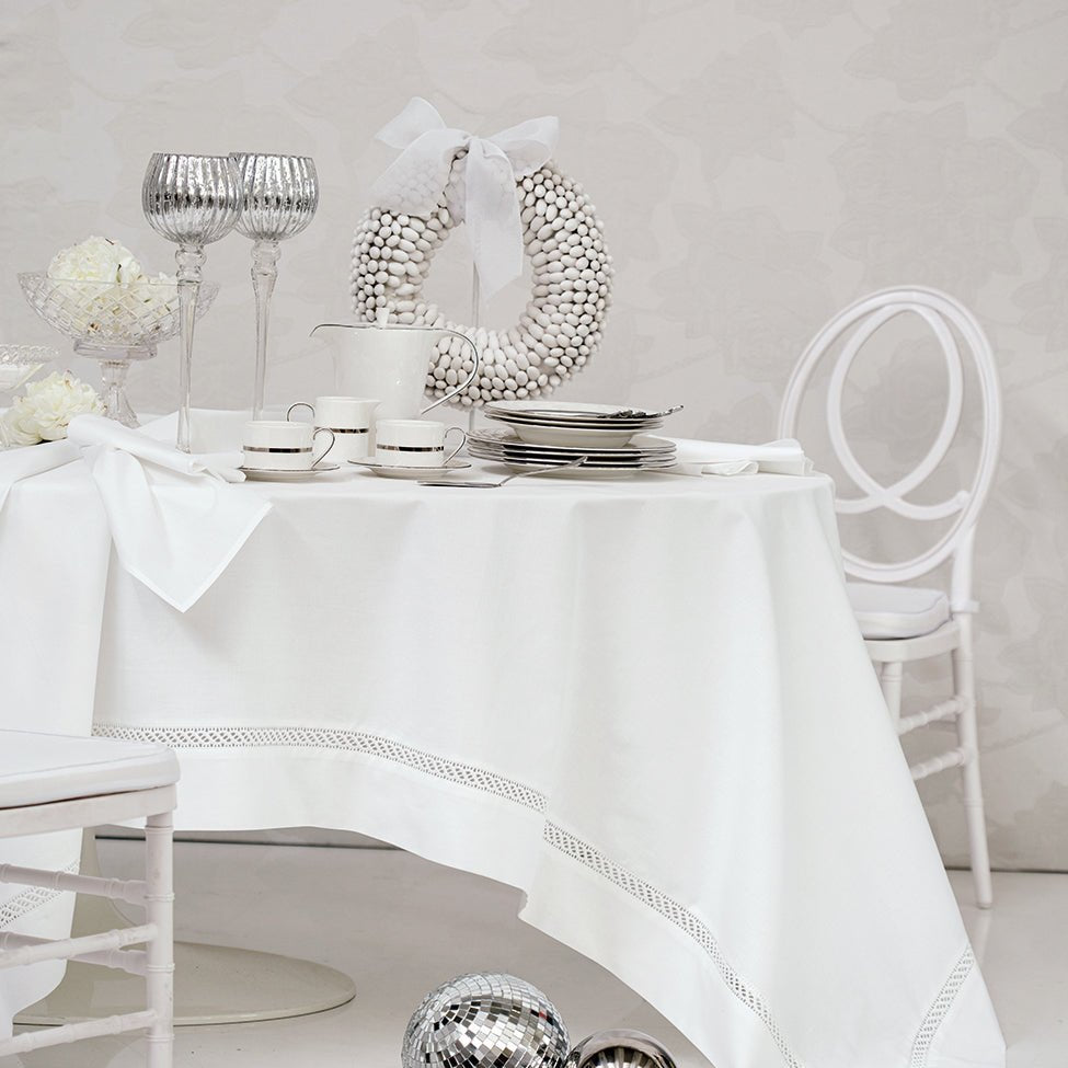 Tovaglia Contessa 180x300 Blumarine - Biancheria da sogno Pedata
