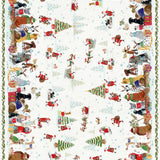 Tovaglia In Cotone x12 Tessitura Toscana Telerie Jingle Woof - Biancheria da sogno Pedata