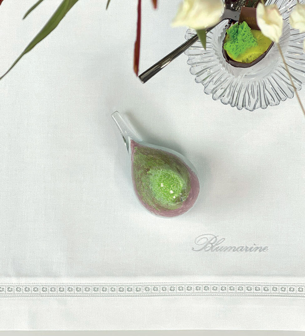 Tovaglia in Misto Cotone 175x300 Blumarine Bovary - Biancheria da sogno Pedata