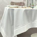 Tovaglia in Misto Cotone 175x300 Blumarine Bovary - Biancheria da sogno Pedata