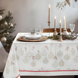 Tovaglia Rettangolare Natalizia Vallesusa Sparkling