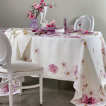 Tovaglia Rettangolare 170x270 in Lino Blumarine Brook - Biancheria da sogno Pedata