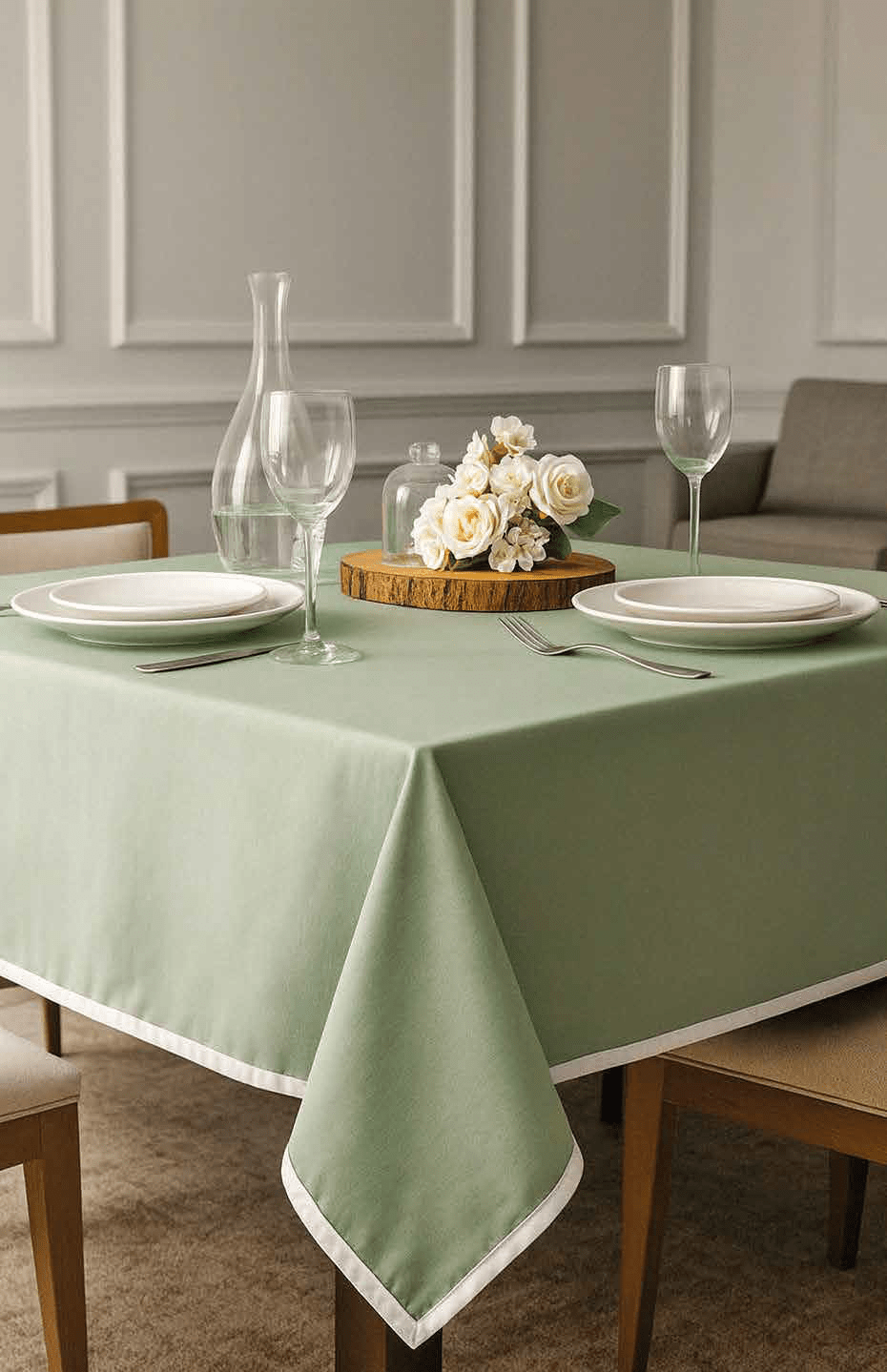 Tovaglia Rettangolare Maestri Cotonieri India - Biancheria da sogno Pedata