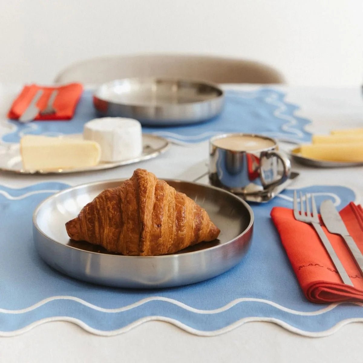 Tovaglietta Americana 45x33 In Cotone Maestri Cotonieri Queen - Biancheria da sogno Pedata